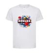 Детская футболка Roblox blox Белый фото