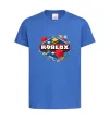 Детская футболка Roblox blox Ярко-синий фото