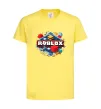 Детская футболка Roblox blox Лимонный фото