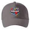 Кепка Roblox blox Сірий фото