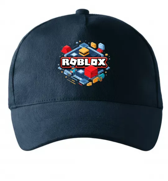 Кепка Roblox blox Темно-синий фото