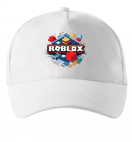 Кепка Roblox blox Белый фото