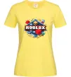 Женская футболка Roblox blox Лимонный фото
