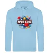 Жіноча толстовка (худі) Roblox blox Блакитний фото