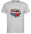 Чоловіча футболка Roblox blox Сірий Чоловіча футболка Roblox blox Сірий фото