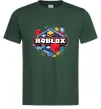 Чоловіча футболка Roblox blox Темно-зелений Чоловіча футболка Roblox blox Темно-зелений фото