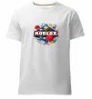 Чоловіча преміум футболка Roblox blox Білий фото