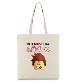 Эко-сумка Red nose day Roblox