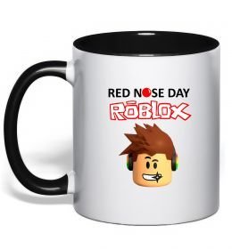 Чашка с цветной ручкой Red nose day Roblox Чашка с цветной ручкой Red nose day Roblox