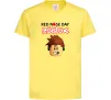 Детская футболка Red nose day Roblox Лимонный фото