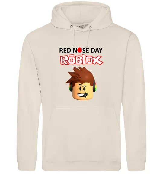 Женская толстовка (худи) Red nose day Roblox Таш фото
