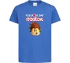 Детская футболка Red nose day Roblox Ярко-синий фото