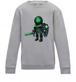 Детский Свитшот Overseer Серый меланж фото