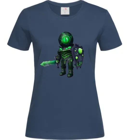 Жіноча футболка Overseer Темно-синій фото