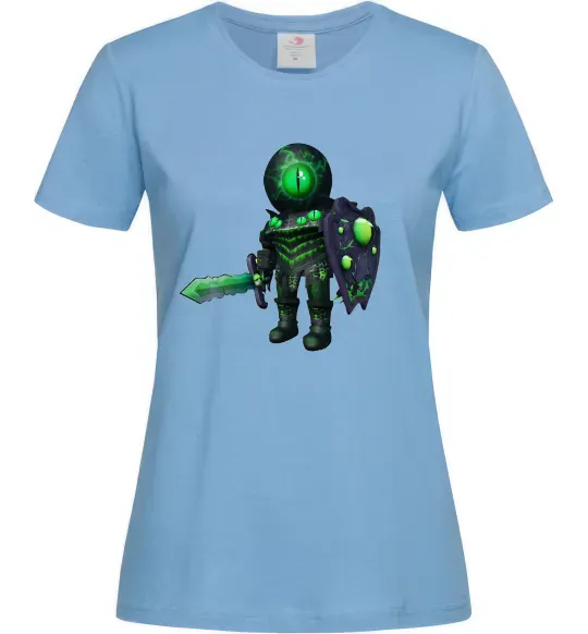 Жіноча футболка Overseer Блакитний фото