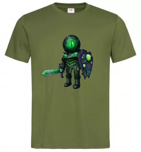 Чоловіча футболка Overseer Оливковий фото