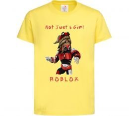 Дитяча футболка Not just a girl