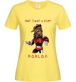 Женская футболка Not just a girl Женская футболка Not just a girl