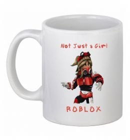 Чашка керамическая Not just a girl
