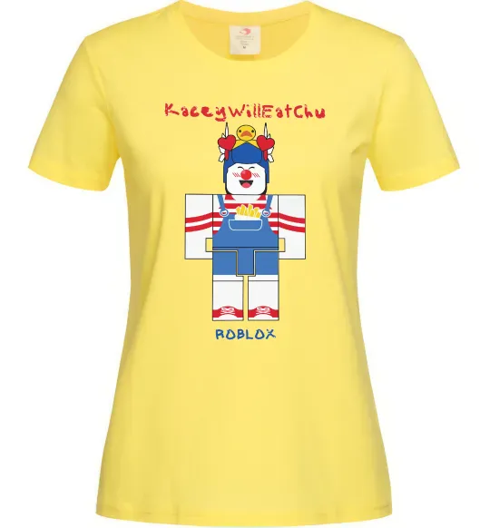 Женская футболка KaceyWillEatChu Лимонный фото