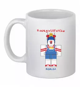 Чашка керамічна KaceyWillEatChu Білий фото