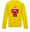 Детский Свитшот Captain Roblox Солнечно желтый Детский Свитшот Captain Roblox Солнечно желтый фото