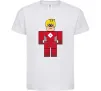 Дитяча футболка Captain Roblox Білий фото