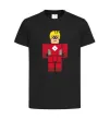 Детская футболка Captain Roblox Черный фото