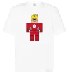Футболка Оверсайз Captain Roblox Білий Футболка Оверсайз Captain Roblox Білий фото
