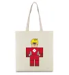Еко-сумка Captain Roblox Бежевий фото