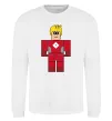Свитшот Captain Roblox Белый фото