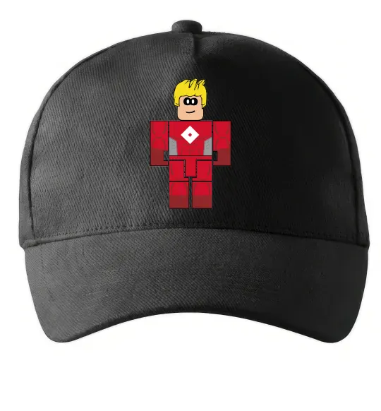 Кепка Captain Roblox Чорний фото