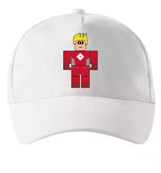 Кепка Captain Roblox Білий фото