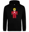 Мужская толстовка (худи) Captain Roblox Черный фото