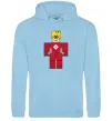 Женская толстовка (худи) Captain Roblox Голубой фото