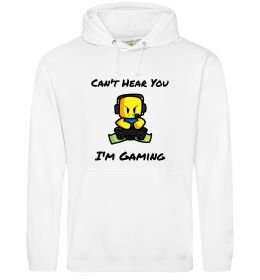 Жіноча толстовка (худі) Can`t hear you