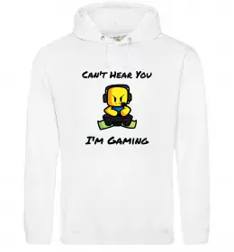 Женская толстовка (худи) Roblox girls Белый фото