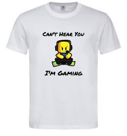Чоловіча футболка Can`t hear you