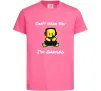 Дитяча футболка Can`t hear you Яскраво-рожевий Дитяча футболка Can`t hear you Яскраво-рожевий фото