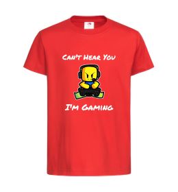 Детская футболка Can`t hear you