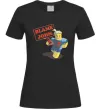 Жіноча футболка Blame John Чорний фото