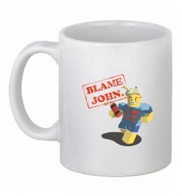 Чашка керамическая Blame John