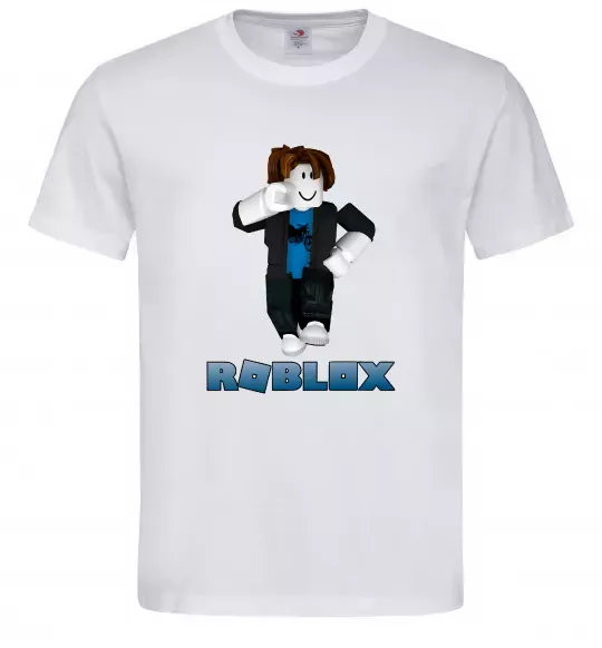 Мужская футболка Bacon Hair Roblox Белый фото