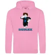 Женская толстовка (худи) Bacon Hair Roblox Розовый фото