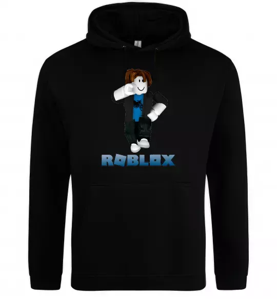 Женская толстовка (худи) Bacon Hair Roblox Черный фото