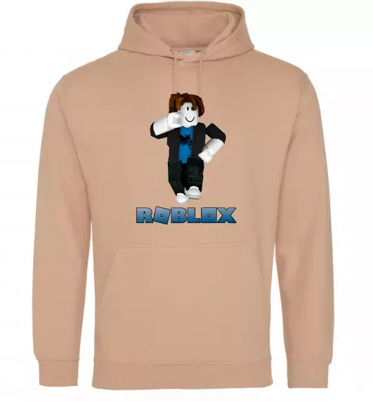 Женская толстовка (худи) Bacon Hair Roblox Песочный фото