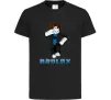 Детская футболка Bacon Hair Roblox Черный фото