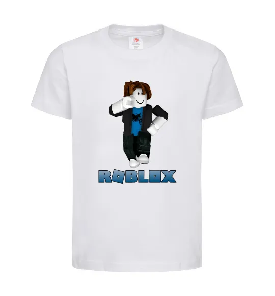 Детская футболка Bacon Hair Roblox Белый фото
