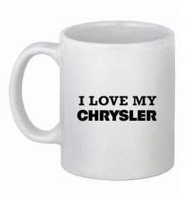 Чашка керамическая I love my Chrysler