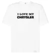 Футболка Оверсайз I love my Chrysler Білий фото